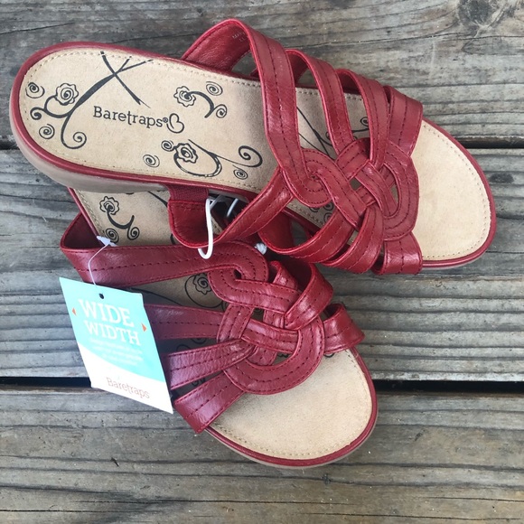 burgundy red sandals